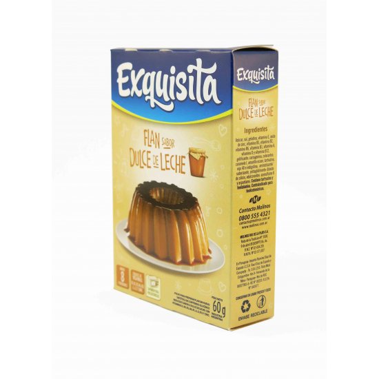 Exquisita Flan Dulce de Leche