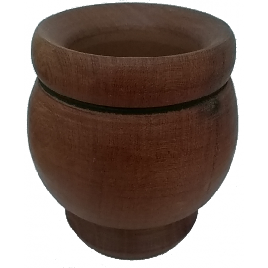 Mate turned wood Algarrobo