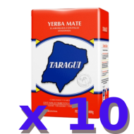 Taragui yerba mate traditional CARTON 10x 1Kg