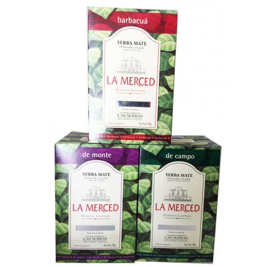 Yerba mate La Merced x 3