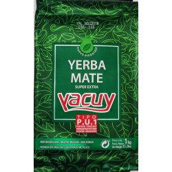 YACUY YERBA MATE URUGUAYAN STYLE 1kg